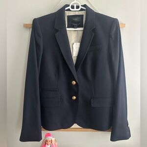 J.crew schoolboy blazer in navy.  Size 8. NWT.